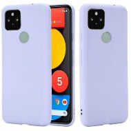 Силиконовый чехол Mobile Shell для Google Pixel 5a 5G (фиолетовый)