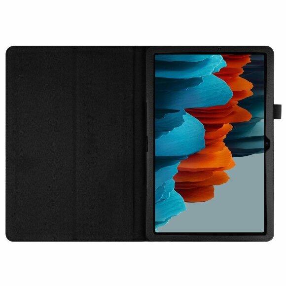 Чехол для Samsung Galaxy Tab S7+ (Plus) SM-T970 / SM-T975 и Galaxy Tab S8+ (Plus) SM-X800 / SM-X806 (черный) Чехол для Samsung Galaxy Tab S7+ (Plus) SM-T970 / SM-T975 и Galaxy Tab S8+ (Plus) SM-X800 / SM-X806 (черный)