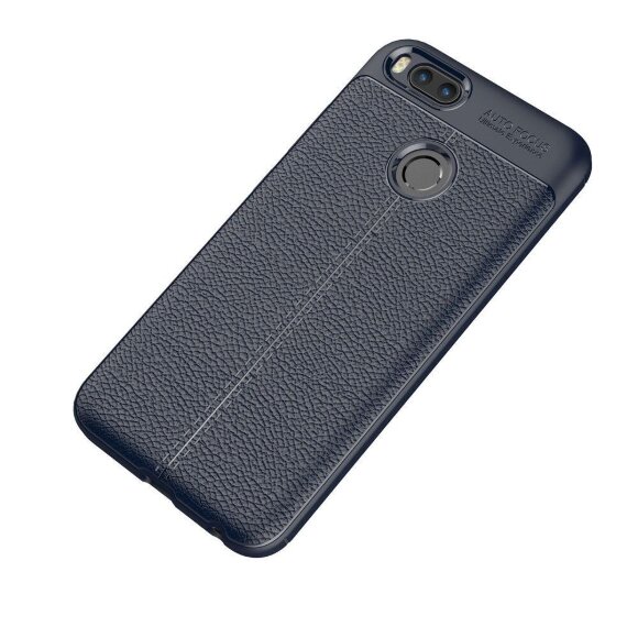 Чехол-накладка Litchi Grain для Xiaomi Mi 5X / Mi A1 (темно-синий) Чехол-накладка Litchi Grain для Xiaomi Mi 5X / Mi A1 (темно-синий)