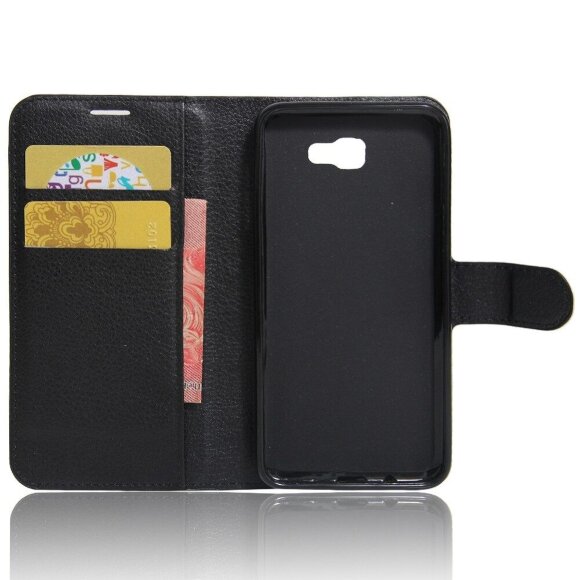 Чехол с визитницей для Samsung Galaxy J5 Prime SM-G570F (черный)