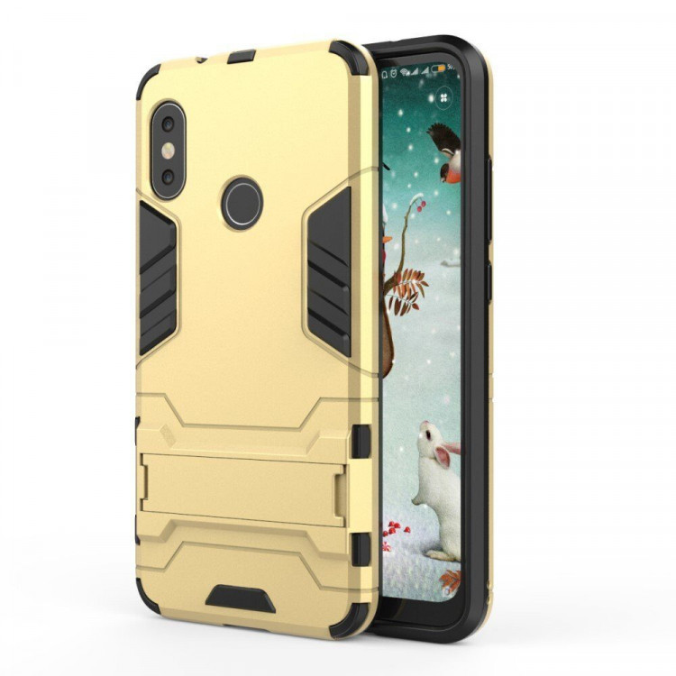 Чехол Duty Armor для Xiaomi Redmi 6 Pro / Mi A2 Lite (золотой)