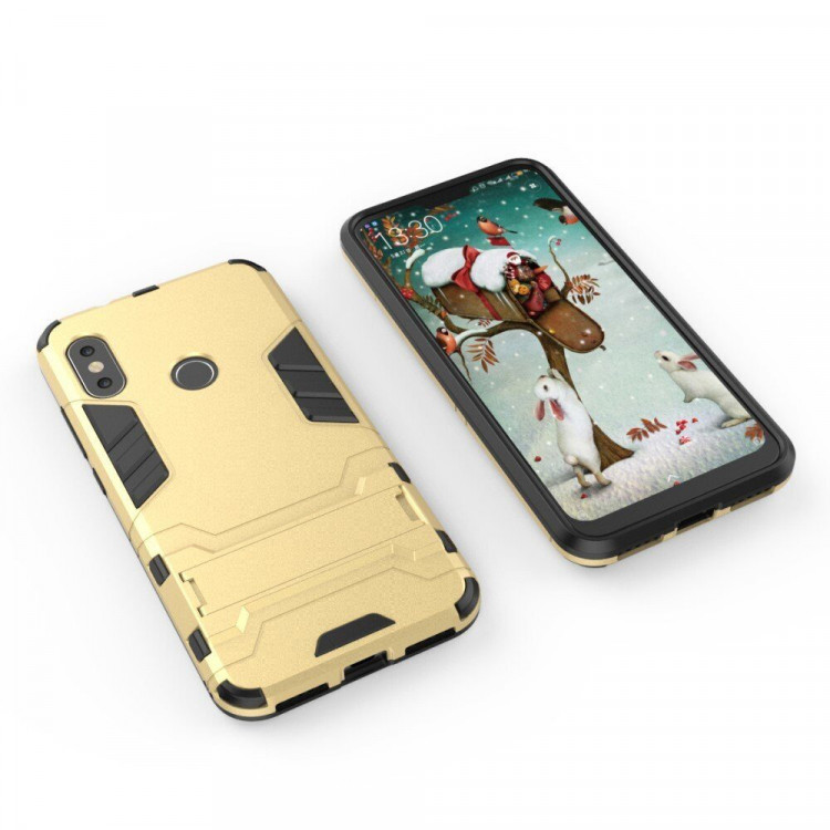 Чехол Duty Armor для Xiaomi Redmi 6 Pro / Mi A2 Lite (золотой)