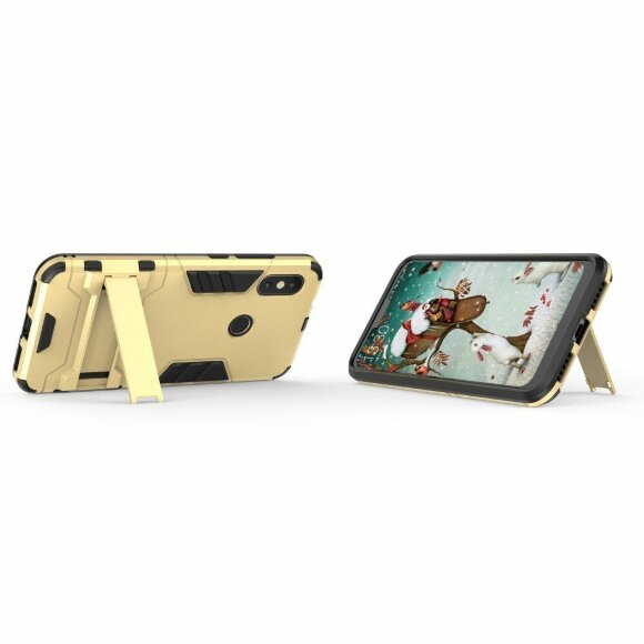 Чехол Duty Armor для Xiaomi Redmi 6 Pro / Mi A2 Lite (золотой) Чехол Duty Armor для Xiaomi Redmi 6 Pro / Mi A2 Lite (золотой)