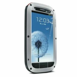 Чехол LOVE MEI для Samsung Galaxy S3 (серебряный)