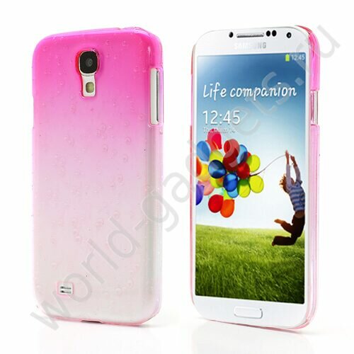 Пластиковый чехол Gradient Color для Samsung Galaxy S4 / i9500 (розовый)