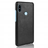 Чехол Litchi Texture для Xiaomi Redmi Note 5 / 5 Pro (черный)