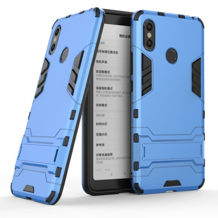 Чехол Duty Armor для Xiaomi Mi Max 3 (голубой)