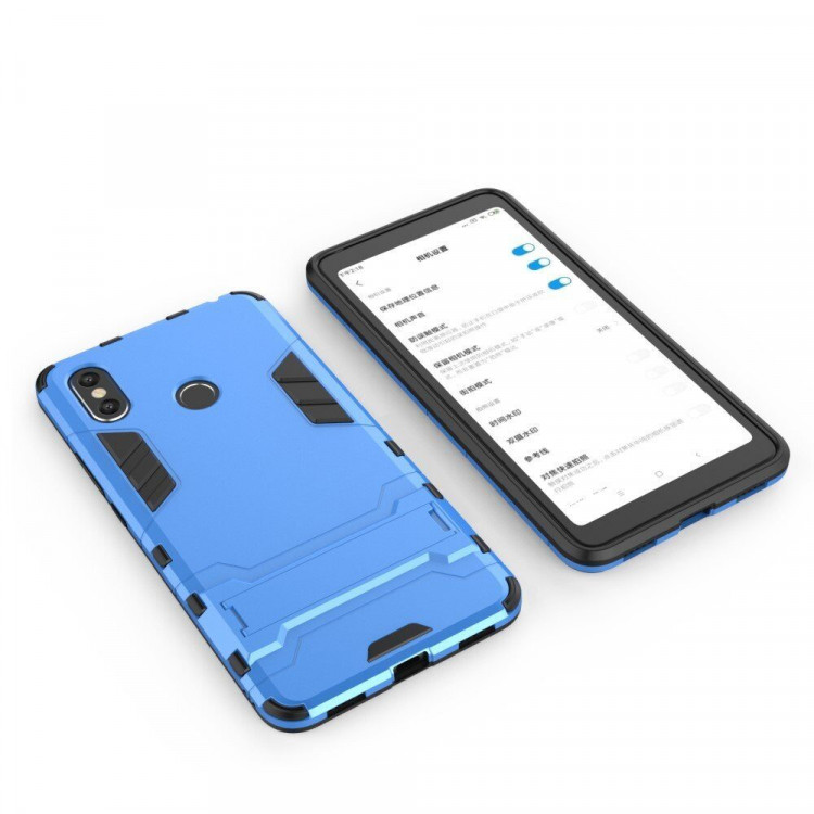 Чехол Duty Armor для Xiaomi Mi Max 3 (голубой)