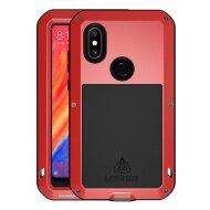 Гибридный чехол LOVE MEI для Xiaomi Mi Mix 2s (красный) Гибридный чехол LOVE MEI для Xiaomi Mi Mix 2s (красный)