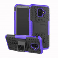 Чехол Hybrid Armor для Samsung Galaxy A6 (черный + фиолетовый) Чехол Hybrid Armor для Samsung Galaxy A6 (черный + фиолетовый)