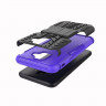 Чехол Hybrid Armor для Samsung Galaxy A6 (черный + фиолетовый)