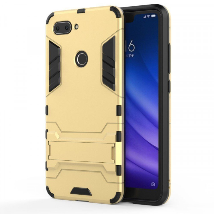 Чехол Duty Armor для Xiaomi Mi 8 Lite (золотой)
