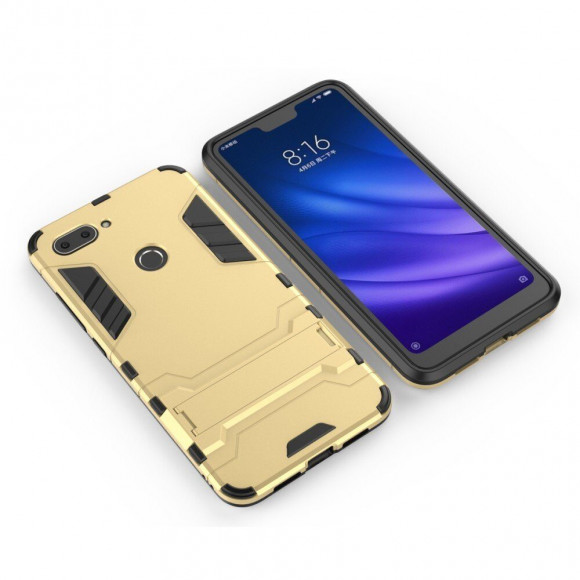 Чехол Duty Armor для Xiaomi Mi 8 Lite (золотой) Чехол Duty Armor для Xiaomi Mi 8 Lite (золотой)