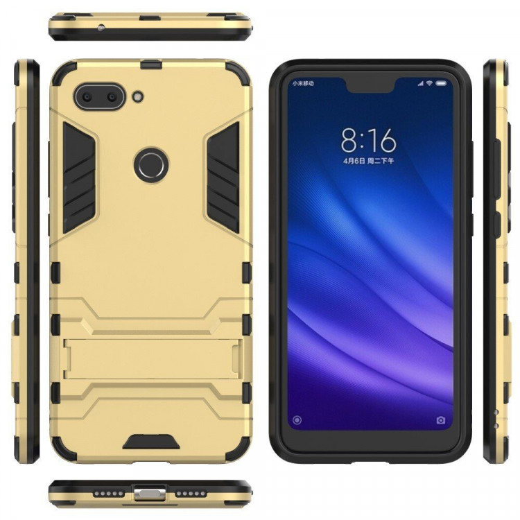 Чехол Duty Armor для Xiaomi Mi 8 Lite (золотой)