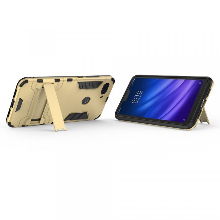 Чехол Duty Armor для Xiaomi Mi 8 Lite (золотой)