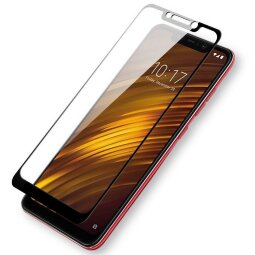 Защитное стекло 3D для Xiaomi Pocophone F1 / Poco F1 (черный)