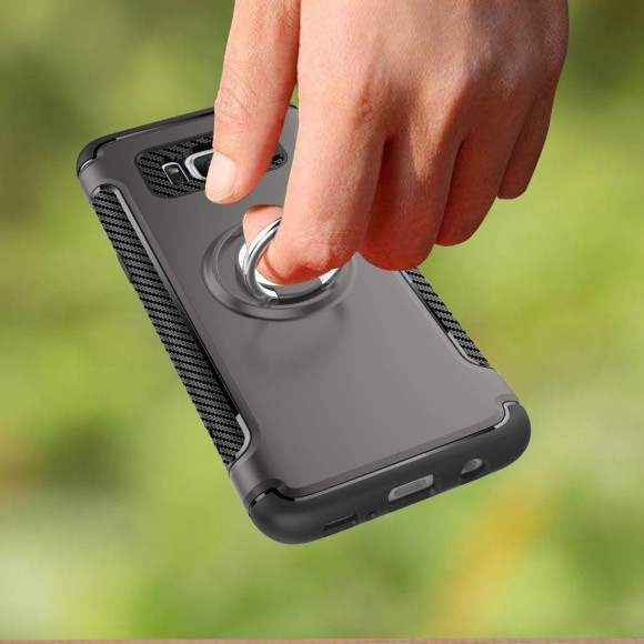 Чехол Hybrid Kickstand для Samsung Galaxy S8+ (серый) Чехол Hybrid Kickstand для Samsung Galaxy S8+ (серый)