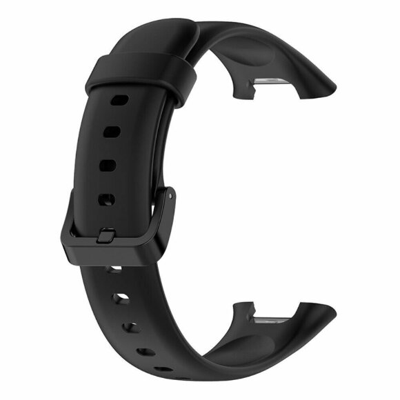 Силиконовый ремешок для Xiaomi Smart Band 7 Pro (черный) Силиконовый ремешок для Xiaomi Smart Band 7 Pro (черный)