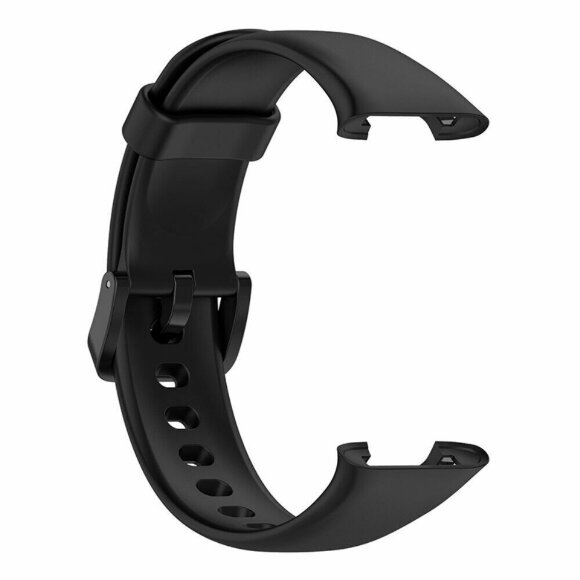 Силиконовый ремешок для Xiaomi Smart Band 7 Pro (черный) Силиконовый ремешок для Xiaomi Smart Band 7 Pro (черный)