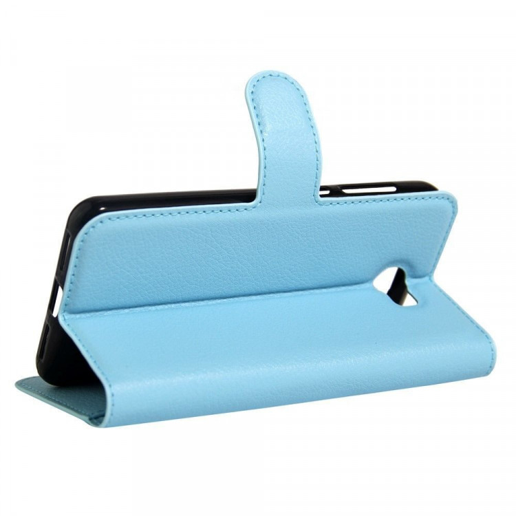 Чехол с визитницей для Huawei Y5 II / Honor 5A (LYO-L21) (голубой)