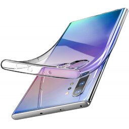 Силиконовый TPU чехол для Samsung Galaxy Note 10+ (Plus)
