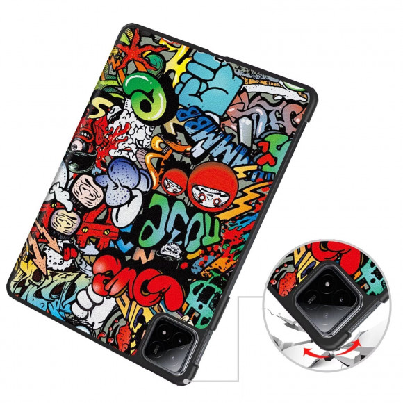 Чехол для Xiaomi Pad 6S Pro (Graffiti) Чехол для Xiaomi Pad 6S Pro (Graffiti)
