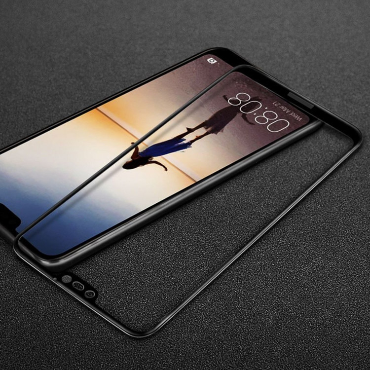 Защитное стекло 3D для Huawei P20 Lite / Nova 3e (черный)