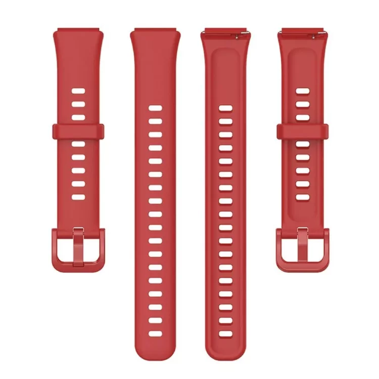 Силиконовый ремешок для Huawei Band 7 (красный)