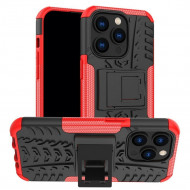 Чехол Hybrid Armor для iPhone 14 Pro (черный + красный) Чехол Hybrid Armor для iPhone 14 Pro (черный + красный)