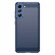 Чехол-накладка Carbon Fibre для Samsung Galaxy S21 FE (темно-синий)