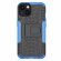 Чехол Hybrid Armor для iPhone 14 Plus (черный + голубой)