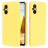 Силиконовый чехол Mobile Shell для Xiaomi Poco M5 4G (желтый)