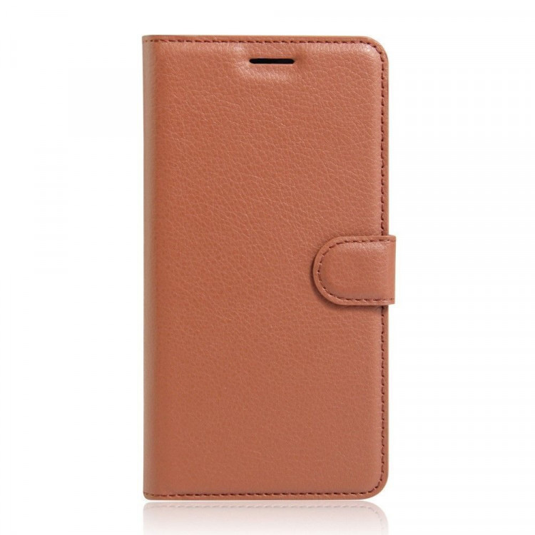 Чехол с визитницей для Huawei P9 Plus (коричневый)
