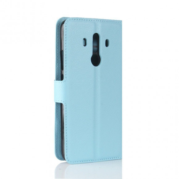 Чехол с визитницей для Huawei Mate 10 Pro (голубой)