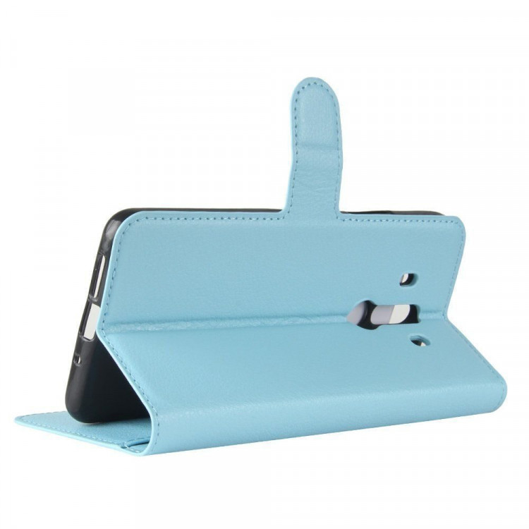 Чехол с визитницей для Huawei Mate 10 Pro (голубой)