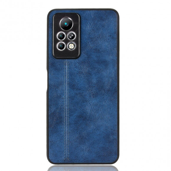 Чехол из экокожи для Infinix Note 11 Pro (синий) Чехол из экокожи для Infinix Note 11 Pro (синий)