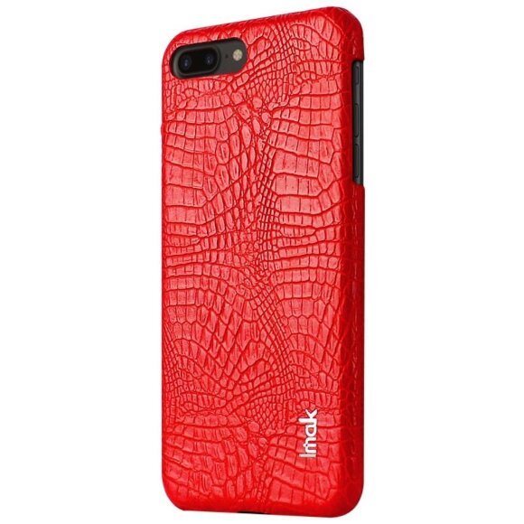 Чехол-накладка iMak Ruiyi Crocodile для iPhone 8 Plus / iPhone 7 Plus (красный) Чехол-накладка iMak Ruiyi Crocodile для iPhone 8 Plus / iPhone 7 Plus (красный)