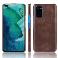Кожаная накладка-чехол для Honor V30 / Honor View 30 Pro (коричневый) Кожаная накладка-чехол для Honor V30 / Honor View 30 Pro (коричневый)