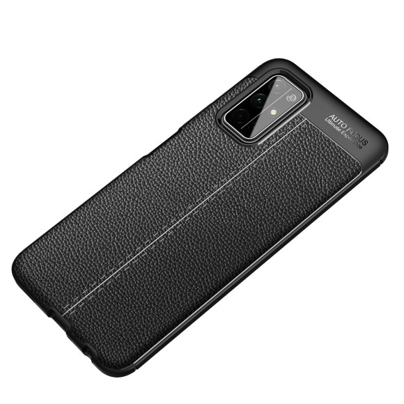 Чехол-накладка Litchi Grain для Honor 30S (CDY-AN90) (черный)