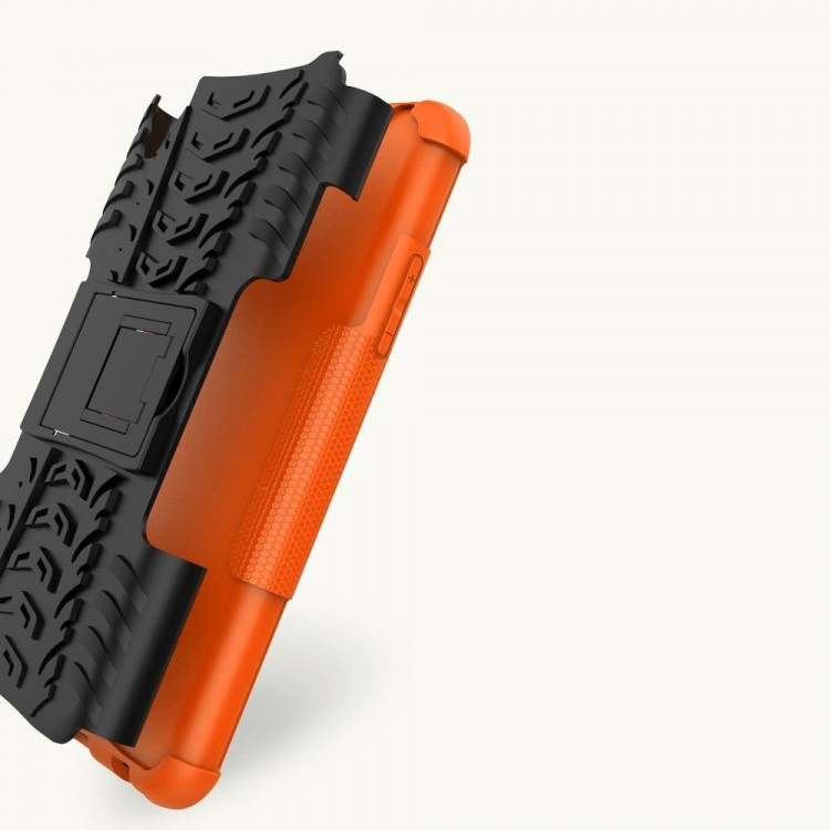 Чехол Hybrid Armor для LG X Power K220DS (черный + оранжевый)