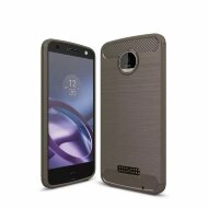 Чехол-накладка Carbon Fibre для Motorola Moto Z Force (серый) Чехол-накладка Carbon Fibre для Motorola Moto Z Force (серый)