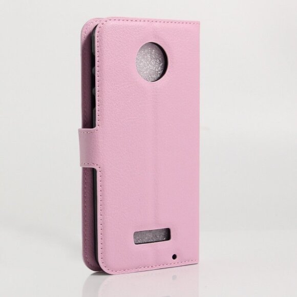 Чехол с визитницей для Motorola Moto Z (розовый) Чехол с визитницей для Motorola Moto Z (розовый)