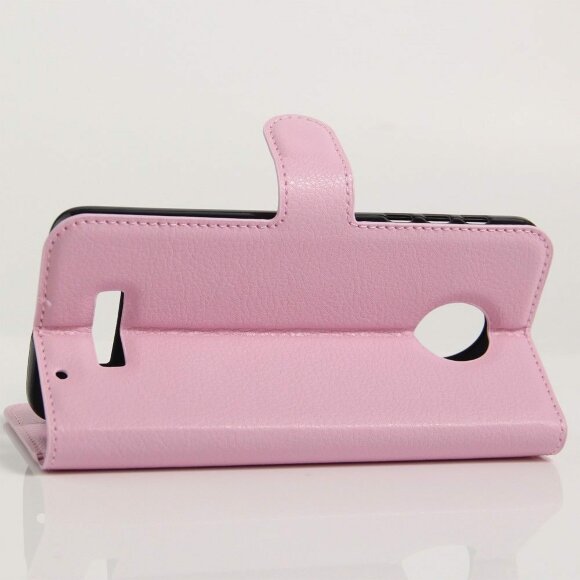 Чехол с визитницей для Motorola Moto Z (розовый) Чехол с визитницей для Motorola Moto Z (розовый)