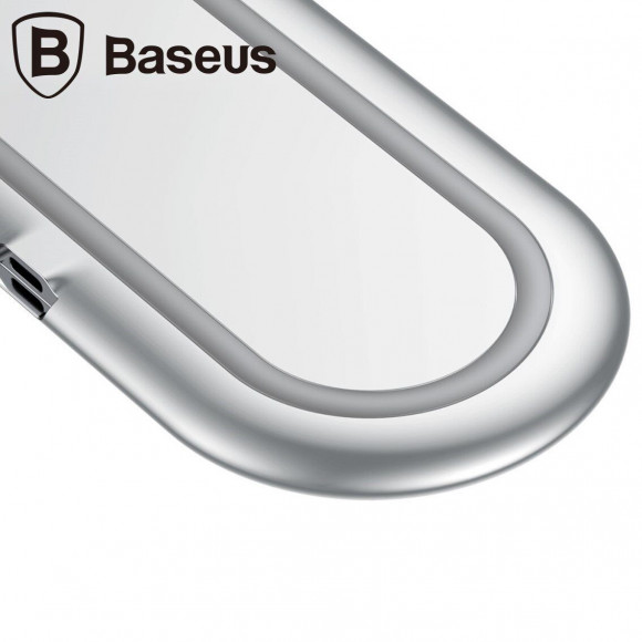 Двойное беспроводное зарядное устройство Baseus Dual Positions (белый) Двойное беспроводное зарядное устройство Baseus Dual Positions (белый)