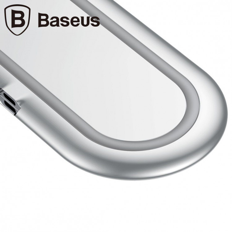 Двойное беспроводное зарядное устройство Baseus Dual Positions (белый)