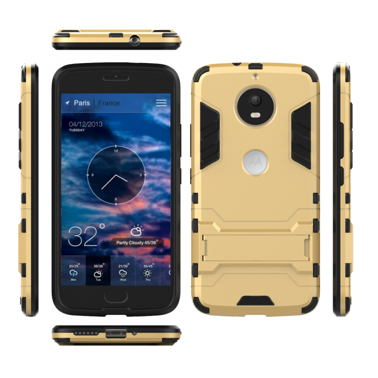 Чехол Duty Armor для Motorola Moto G5S (золотой)