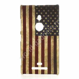Пластиковый чехол Vintage USA American Flag для Nokia Lumia 925