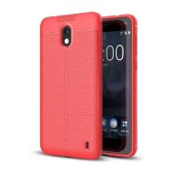 Чехол-накладка Litchi Grain для Nokia 2 (красный) Чехол-накладка Litchi Grain для Nokia 2 (красный)