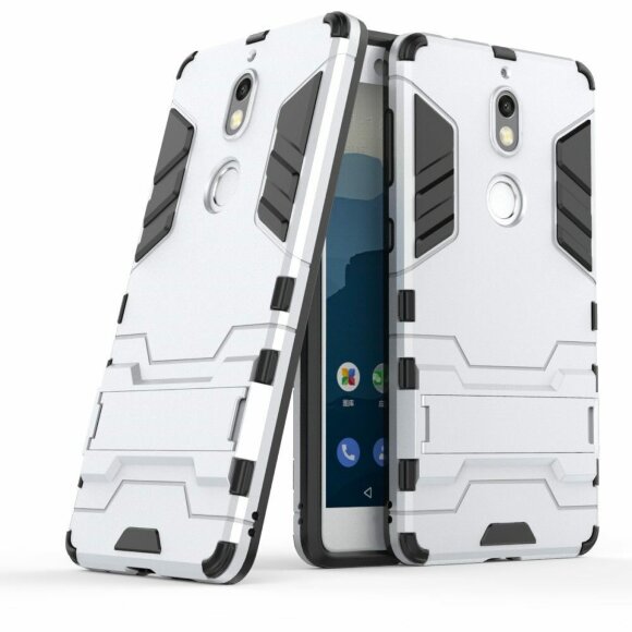 Чехол Duty Armor для Nokia 7 (серебряный)