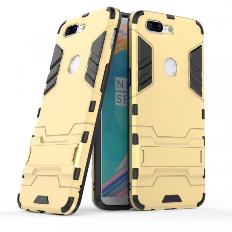 Чехол Duty Armor для OnePlus 5T (золотой)